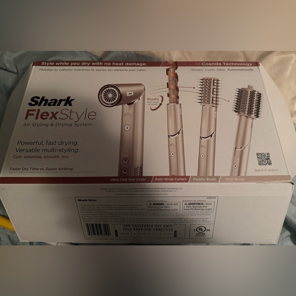 Shark FlexStyle Air Styling & Drying System - Rose Gold